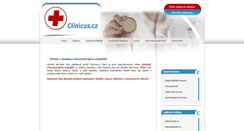 Desktop Screenshot of clinicus.cz